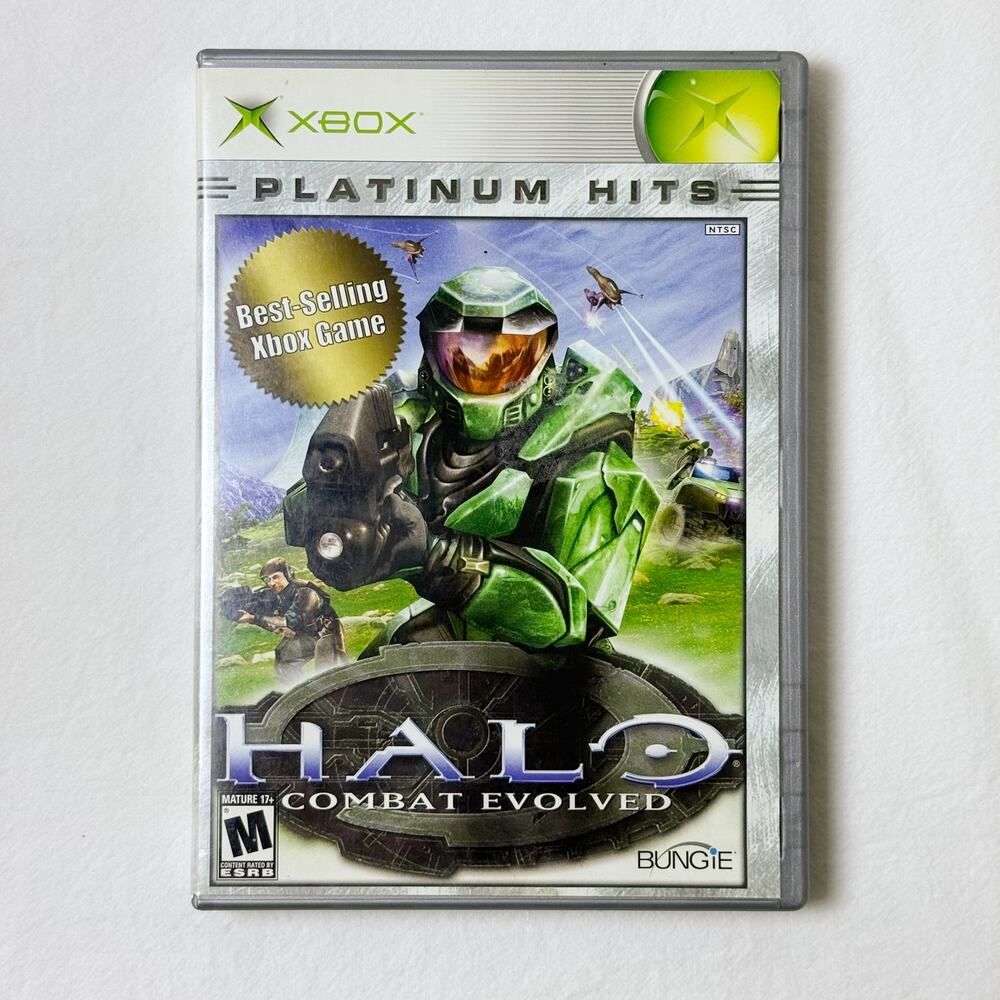 Halo: Combat Evolved Xbox Platinum Hits 2002 - Tested Working